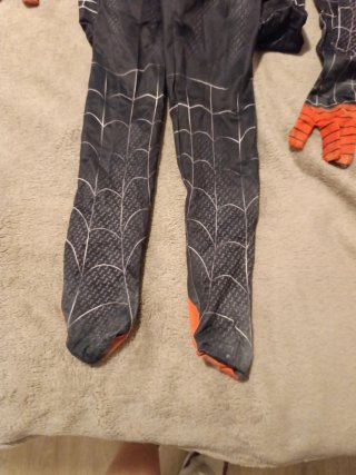 Costume Spiderman Nero Taglia M