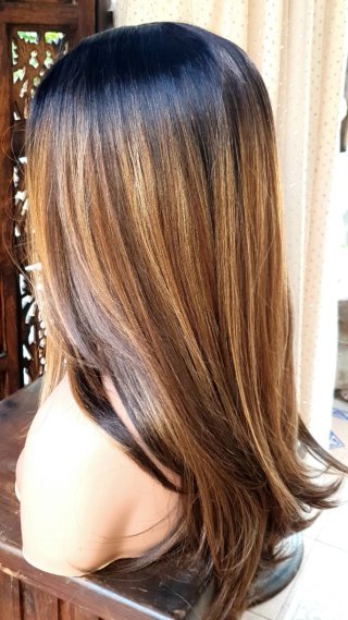 Peluca Lacefront Espectacular  Realista a capas