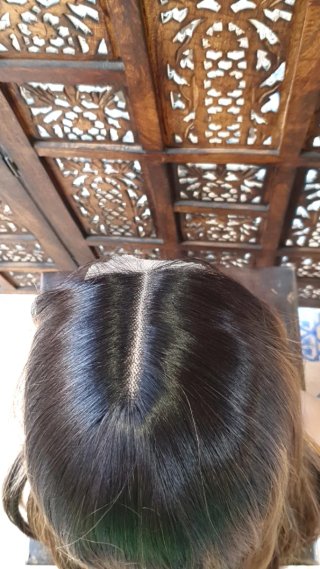 Peluca Lacefront Espectacular  Realista a capas