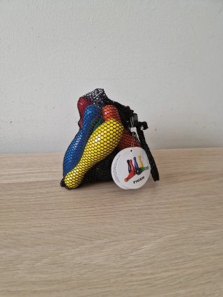 Bolos di legno colorati