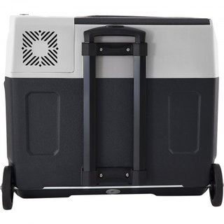 Refrigerador de Coche, Refrigerador de Coche de 12 Voltios, Congelador Portátil de Zona Única de 50 L con Ruedas y Asa, -4℉-68℉, Enfriador de Compresor de 12/24V DC y 100-240V AC para Exterior, Ca...