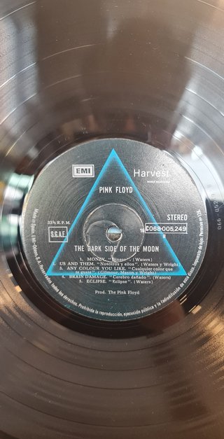 LP Pink Floyd The Dark Side of the Moon 1973