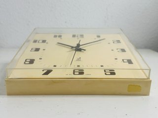 Reloj de Pared JAZ 1970s Retro Vintage 20x20cm
