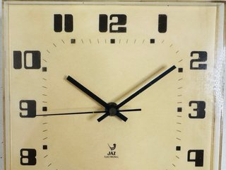Reloj de Pared JAZ 1970s Retro Vintage 20x20cm