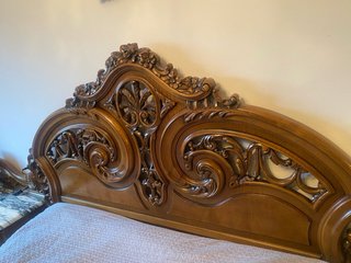 Dormitorio completo madera maciza