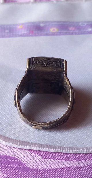 Anello sigillo afghano antico