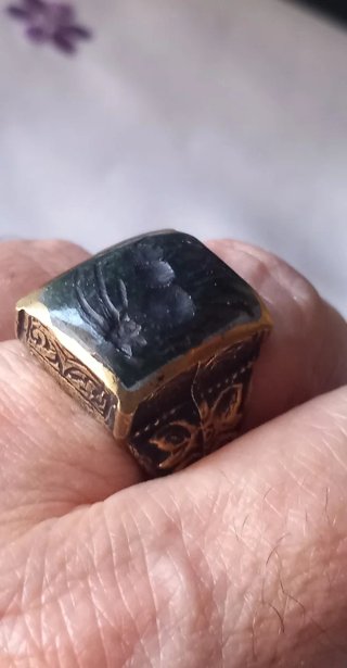 Anello sigillo afghano antico