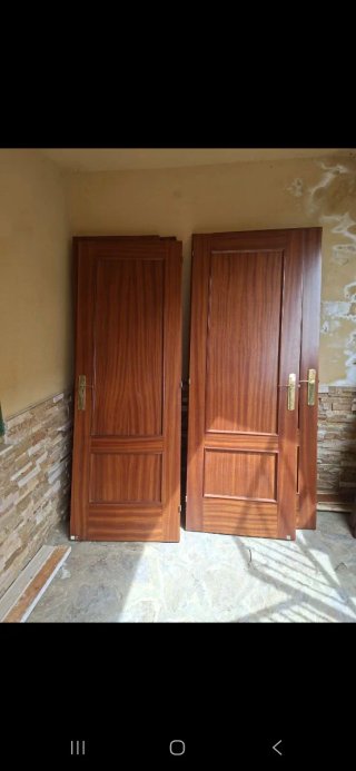 Puertas de interior de madera