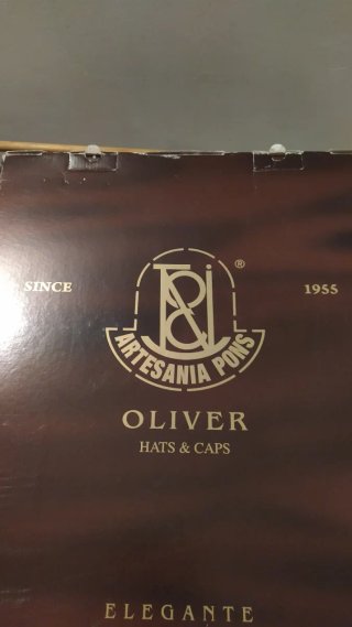 Sombrero Panama Oliver Camel Marrón