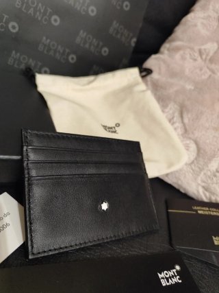 Portacarte Montblanc Pelle Nera