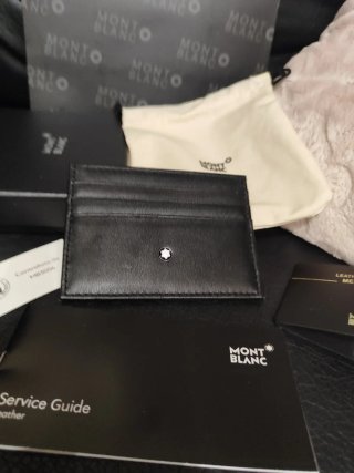 Portacarte Montblanc Pelle Nera
