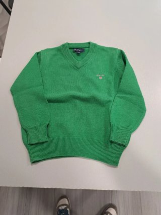 Maglietta Gant Verde Taglia 4