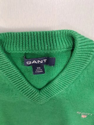 Maglietta Gant Verde Taglia 4