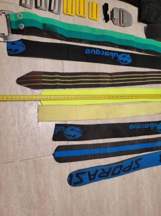 Cinturones de lastre para buceo o submarinismo