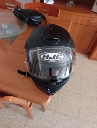 Casco Moto HJC Integral Negro