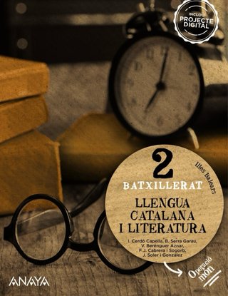 Llengua catalana i Literatura, 2 Batxillerat