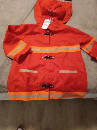 Disfraz Bombero Talla Única, aprox entre 5 y 8 año