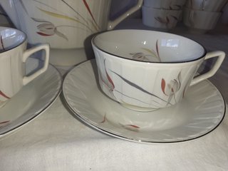 Juego café/té vintage  PONTESA 12 servicios