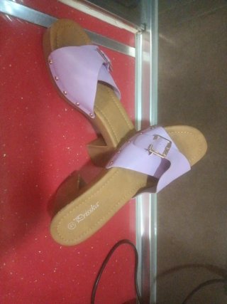 Sandalias Prisska Moradas Talla 41
