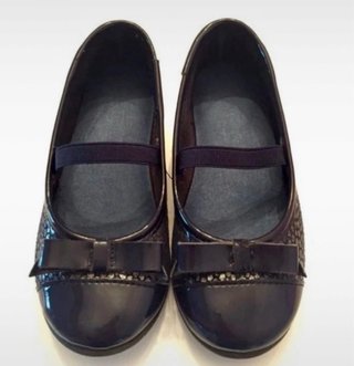 Scarpine blu navy con fiocco