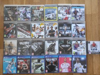 Lote Videojuegos PS3 y PS4
