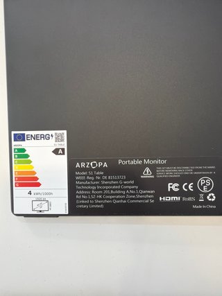 Monitor Portátil Arzopa Negro Muy poco uso
