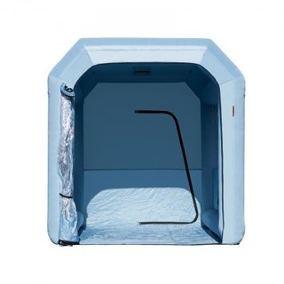 Cabina de Pintura Inflable, 9.8 x 8.2 x 8.2 pies/3 x 2.5 x 2.5 m Cabina de Spray Inflable, con Soplador Potente de 550W y Sistema de Filtro de Aire, Cabina de Pintura Portátil para Motocicleta, Bi...