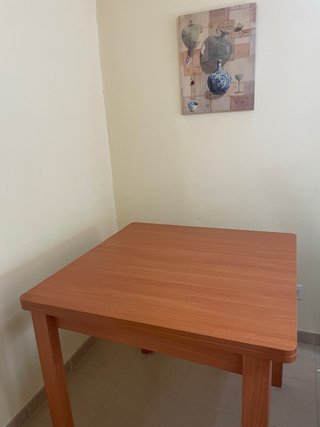 Mesa comedor extensible 90x90 (90x180)