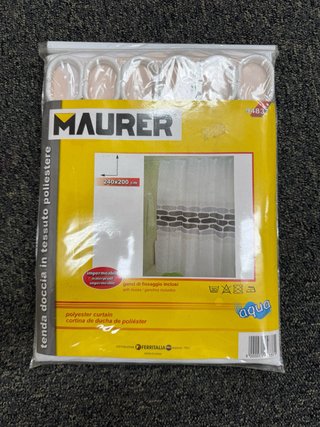 Tenda doccia MAURER poliestere 240x200 cm