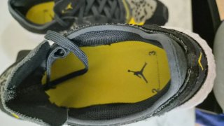 Nike Air Jordan Uomo Scarpe Nero Grigio