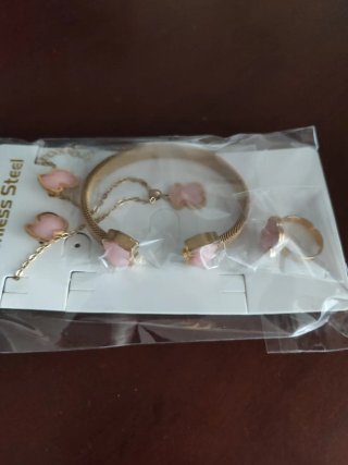 Conjunto de Joyería Stainless Steel nuevo estrenar