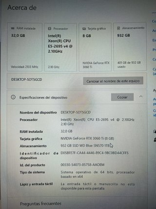 PC Gaming + Periféricos