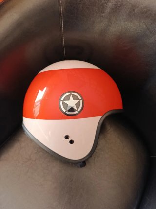 Casco Moto Estilo Bola 13 billar