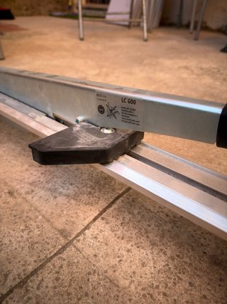 Guillotina para suelo laminado Wolfcraft LC 600