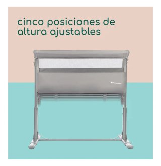 Cuna colecho Bebeconfort gris