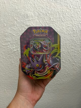 Lata Pokémon Mega Gengar EX Español