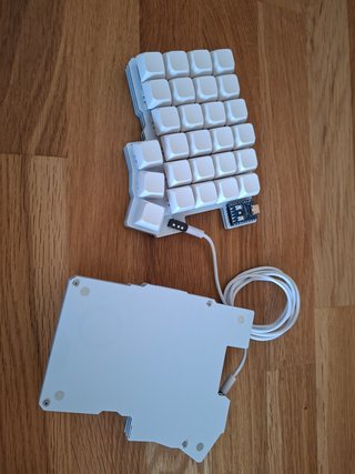 Teclado Ergonómico Dividido Separado - completo