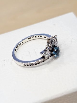 Anillo Pandora Elsa Frozen Disney Talla 54+caja