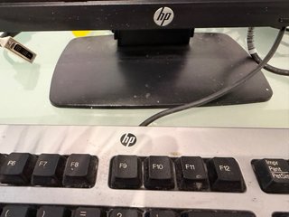 Pantalla y Teclado HP