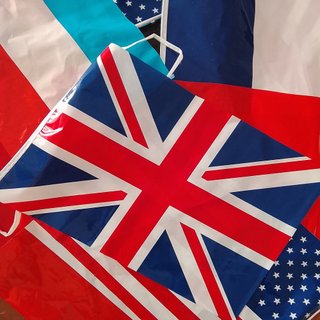 3 Confezioni Festoni Bandiere Nazionali