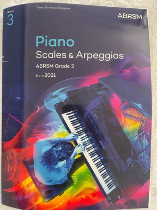 Piano Scales & Arpeggios, ABRSM Grade 3 from 2021
