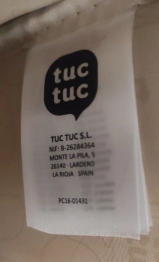 Trona Portátil Bebé Tuc Tuc