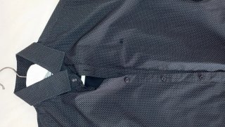 Camisa Pedro del Hierro azul lunares