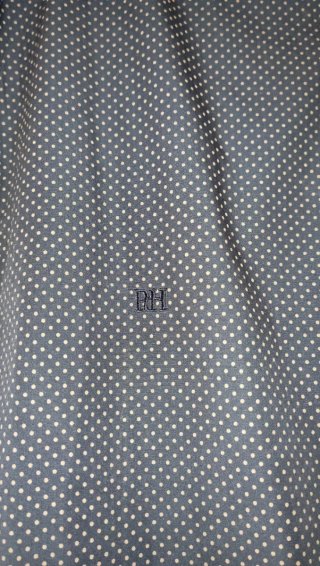 Camisa Pedro del Hierro azul lunares