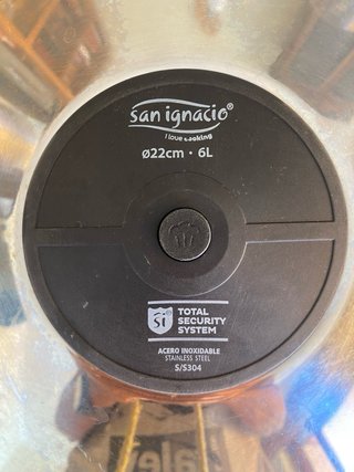 Olla Presión San Ignacio 6litros acero Inox