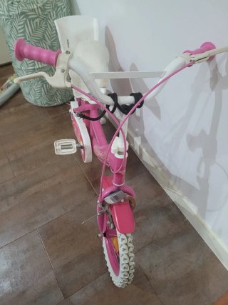 Bicicletta per bambini con sella per bambina fino a 7 anni