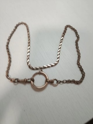 Cadena Reloj Bolsillo Antigua