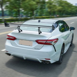 Spoiler Trasero Universal Estilo GT Alerón Ajustable para Maletero Coche de Carreras 53.1"/135 cm