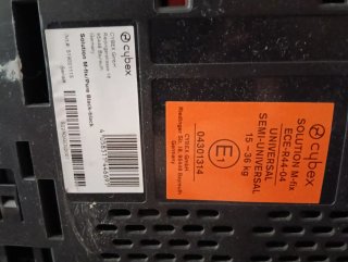 Silla Cybex Isofix Negra