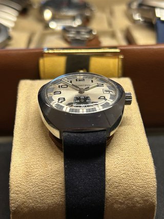 Reloj Thermidor NOS Plata y Negro